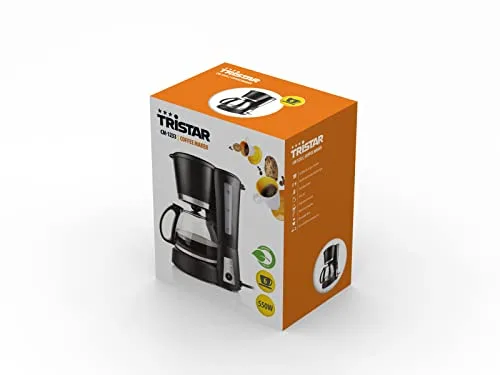 Tristar ▫️ CM-1233 – Máquina de café com capacidade para 6 chávenas, ideal para levar para acampar 5