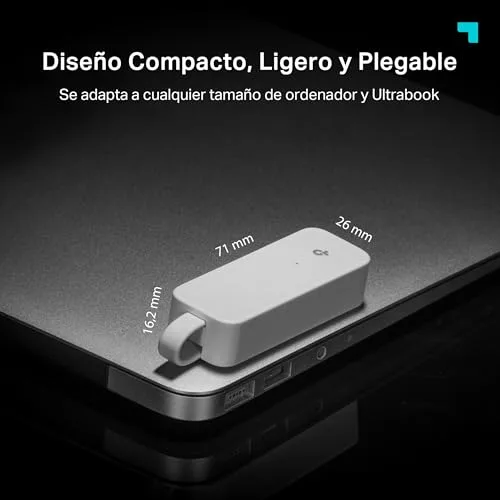 TP-Link ▫️ UE300 - Adaptador USB para Ethernet, 1000 Mbps, Gigabit, USB 3.0, Nano 4