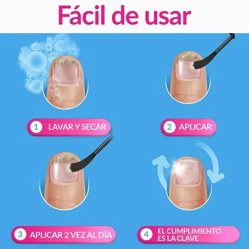 Excilor ▫️ Tratamento da micose das unhas, Solução, Devolve a saúde e a beleza às unhas infetadas, Penetração rápida, Fácil aplicação com pincel, Clinicamente testado, 3,3 ml 5