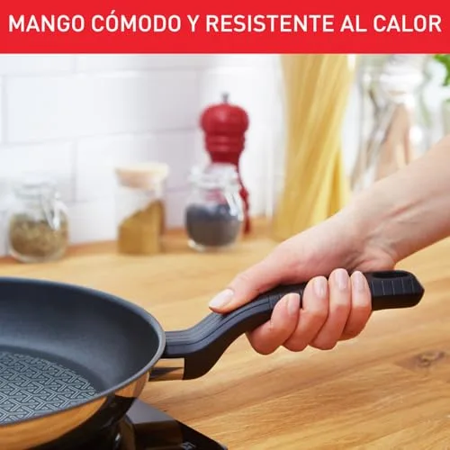 Tefal ▫️ Comfort Max - Frigideira de 20 cm, aço inoxidável 5