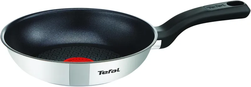 Tefal ▫️ Comfort Max - Frigideira de 20 cm, aço inoxidável