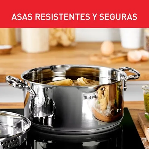 Tefal ▫️ Duetto - Panela de 20 cm, aço inoxidável 3