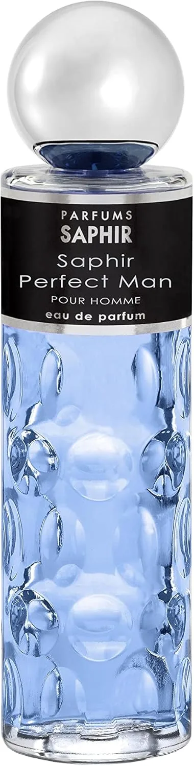 PARFUMS SAPHIR ▫️ Perfect Man - Eau de Parfum, Homem, 200 ml