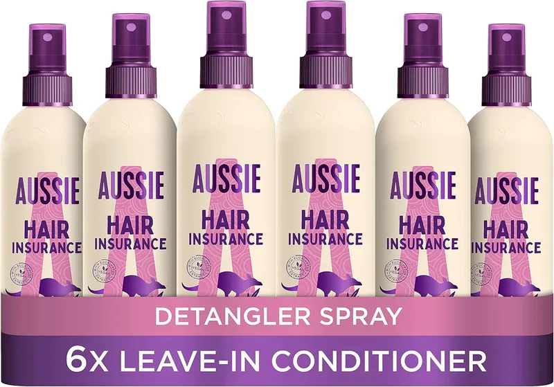 Aussie ▫️ Condicionador Miracle Hair Insurance 250 ml - Embalagem de 6 unidades