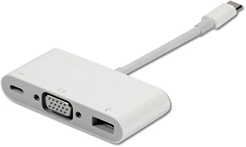 Apple ▫️ Adaptador multiportas USB-C para VGA 4