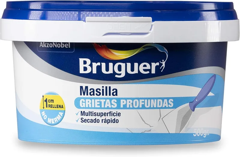Bruguer ▫️ Deep Crack Putty Branco 500 gr