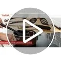 Tefal ▫️ Ingenio - Pinças de cozinha, plástico resistente ao calor até 230 graus, ponta em silicone, resistentes a manchas, fáceis de lavar, pretas e vermelhas, K20607 7