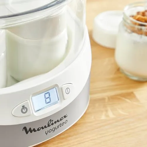 Moulinex ▫️ Yogurteo, máquina de iogurtes com 7 recipientes de 160 ml 4
