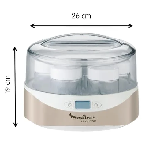 Moulinex ▫️ Yogurteo, máquina de iogurtes com 7 recipientes de 160 ml 6
