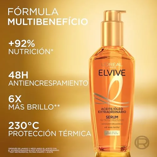 L'Oreal Paris ▫️ L'Oréal Paris Elvive Óleo Extraordinário - Sérum Nutritivo Multiusos, 100 ml 2