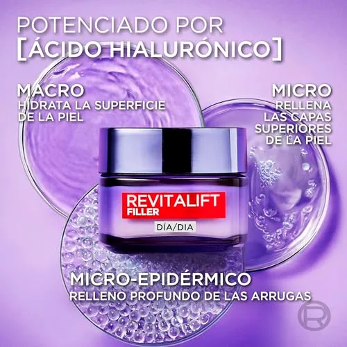 L'Oreal Paris ▫️ L'Oréal Paris Revitalift Filler Creme Hidratante com Ácido Hialurónico 50 ml 4