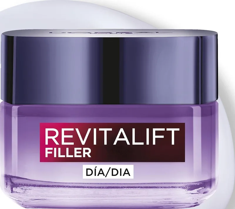 L'Oreal Paris ▫️ L'Oréal Paris Revitalift Filler Creme Hidratante com Ácido Hialurónico 50 ml | Ácido Hialurónico, Creme Hidratante Facial Antienvelhecimento, Preenche e Reduz as Rugas, Textura Leve e Não Oleosa, Revitalift Filler