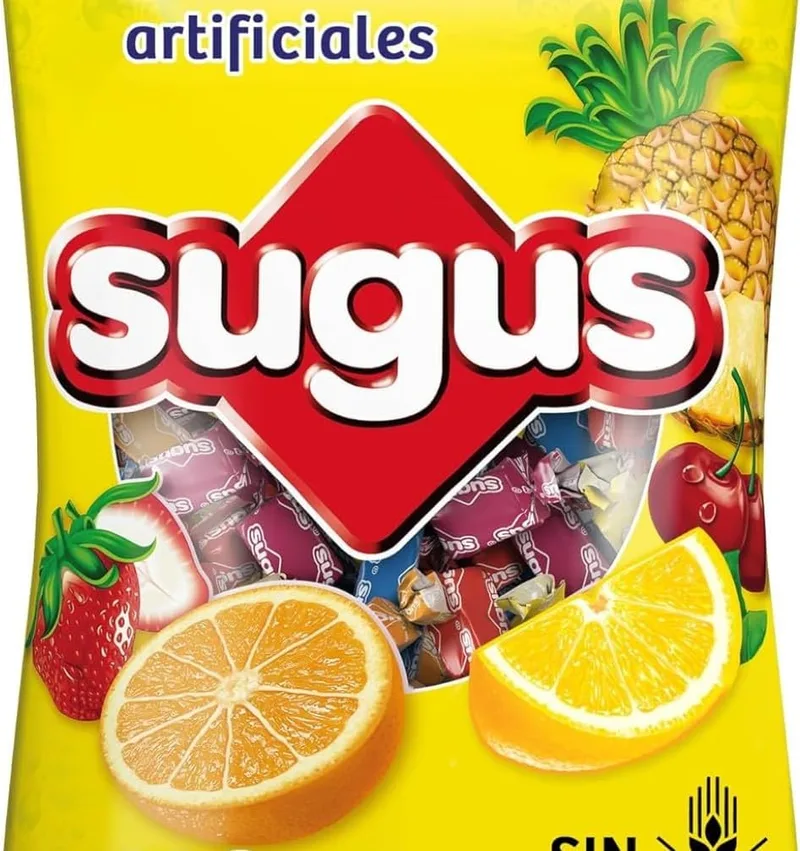 Sugus ▫️ Rebuçados de Sumo de Fruta, Rebuçados Macios (1kg)