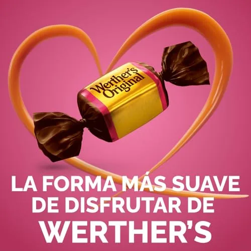 Werther's Original ▫️ Caramelos Macios com Chocolate - 1 kg - Nata - Vegetariano 6