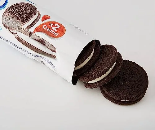 Oreo ▫️ Doble Crema de baunilha, bolachas com recheio duplo, 11 bolachas, 157 g 4