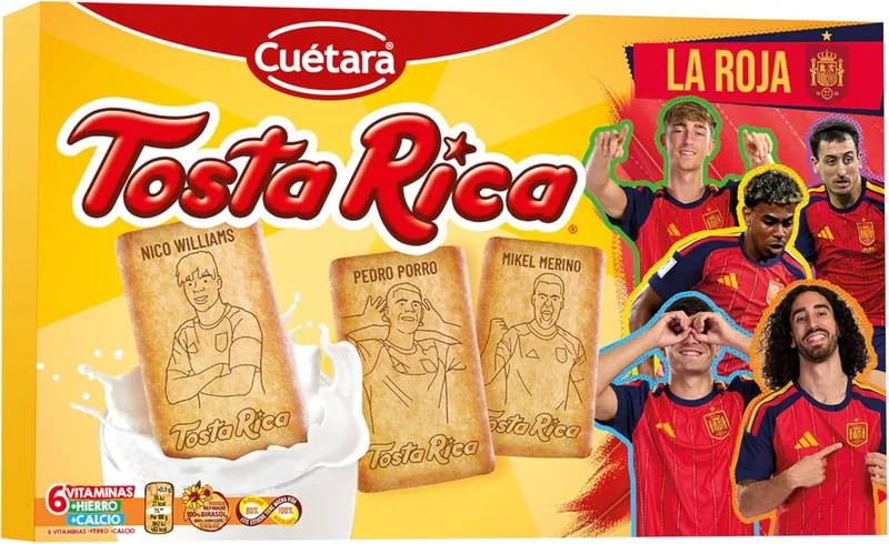 Cuétara ▫️ Tosta Rica 760g, A embalagem pode diferir