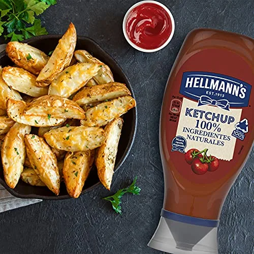 Hellmann's ▫️ Molho de Ketchup «De Cabeça para Baixo» 100% Ingredientes Naturais 468 g 6