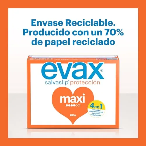 EVAX ▫️ Salvaslip Maxi Protegeslip 40 unidades 4