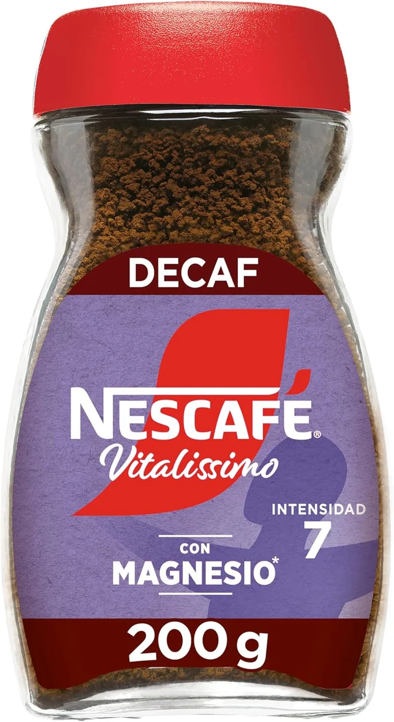 Nescafe ▫️ Nescafé Vitalissimo Descafeinado com Magnésio, 200g