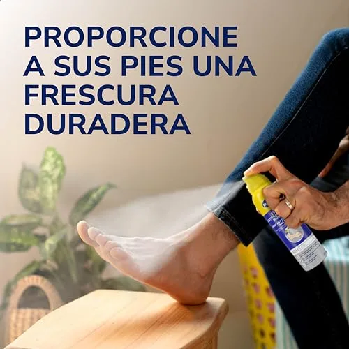 Dr. Scholl's ▫️ Fresh Step, Desodorizante para os pés com fórmula antitranspirante, neutraliza o odor durante 24 horas e absorve a humidade e o suor, 1x150 ml 3