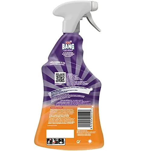 BANG ▫️ Cillit Calcário e Sujeira, potente produto de limpeza para casa de banho e cozinha, em formato de spray - 1 L, 2
