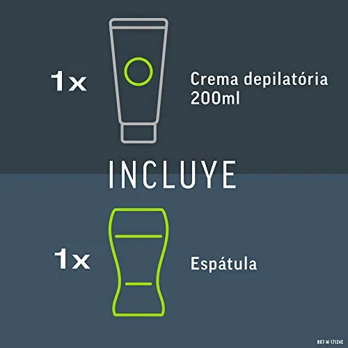 Veet ▫️ Men Creme Depilatório Masculino para Peito, Costas, Braços e Pernas, Peles Sensíveis, 200 ml 7