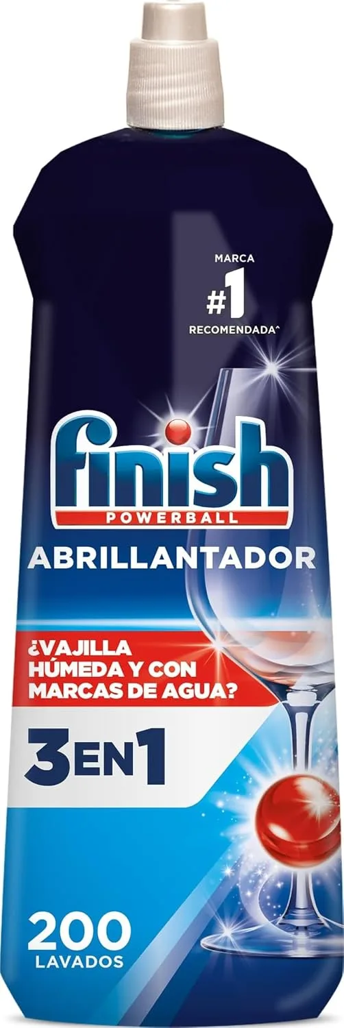 Reckitt ▫️ Finish Brilhante para máquina de lavar louça - 800 ml - 200 ciclos - Sem marcas