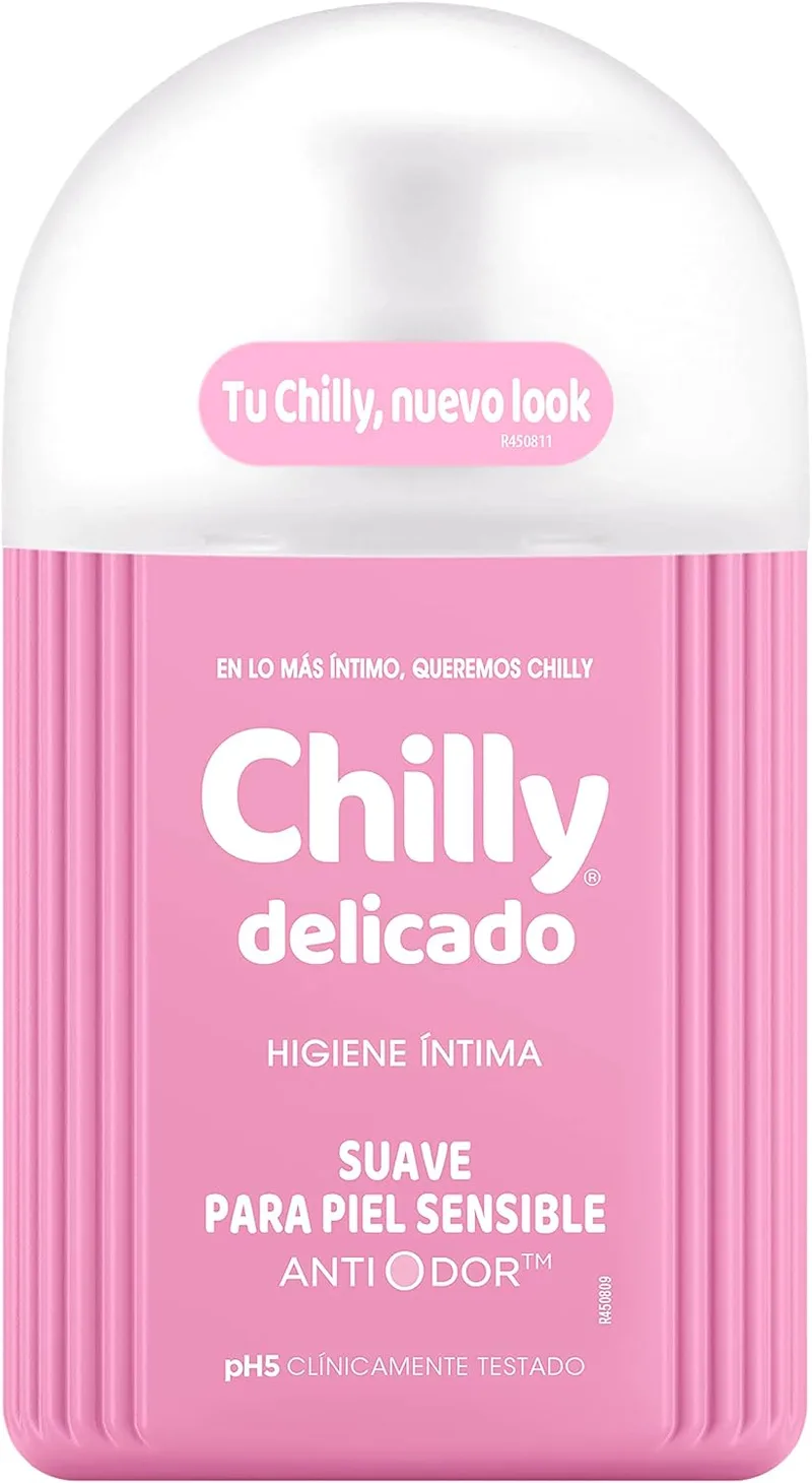 Chilly ▫️ Gel de Higiene Íntima Delicate, Fórmula Suave, 250ml