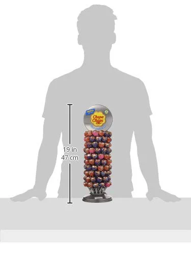 Chupa Chups ▫️ Sem Açúcar, Caramelo com Pau em Vários Sabores, Embalagem de 120 unidades de 11 gr. (Total: 1 320 gr.) 6