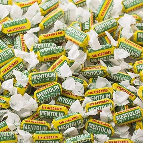 Mentolín ▫️ Limão e Melisa - Caramelo Balsâmico sem Açúcar - 1000 g 4