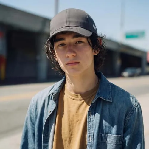 New Era ▫️ Boné de basebol 39Thirty sem estampado para mulher/homem - Boné ajustado com pala, fecho na parte de trás, pala para verão/inverno, primavera, verão, outono e inverno 3