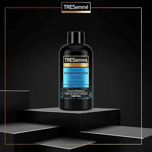 TRESemmé ▫️ Champô Hidratação Intensa para cabelo seco ou danificado com vitamina E, nutre e fortalece, 100 ml 4