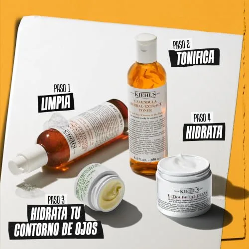 Kiehl's ▫️ Gel de limpeza facial espumante Calendula Deep Cleansing, 230 ml 5