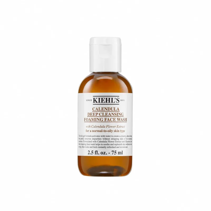 Kiehl's ▫️ Gel de limpeza facial espumante Calendula Deep Cleansing, 230 ml