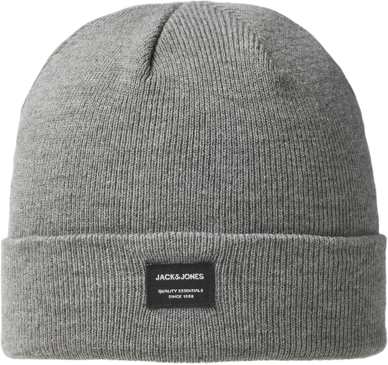 JACK & JONES ▫️ Jacdna Beanie Noos - Chapéu de malha para homem