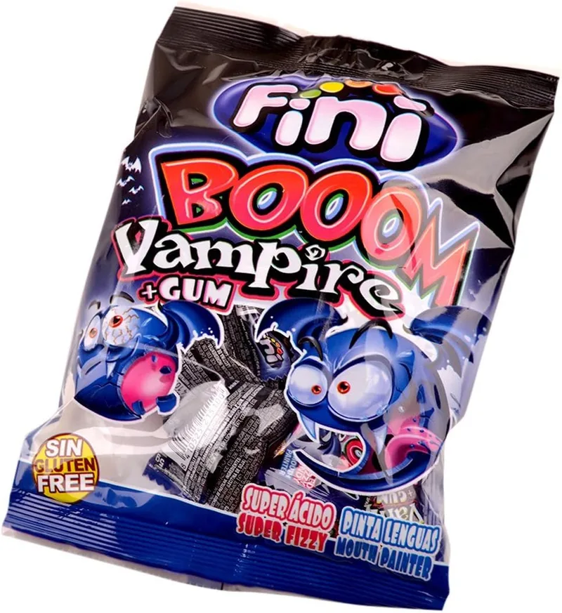 Fini ▫️ Booom Vampiro + pastilha elástica