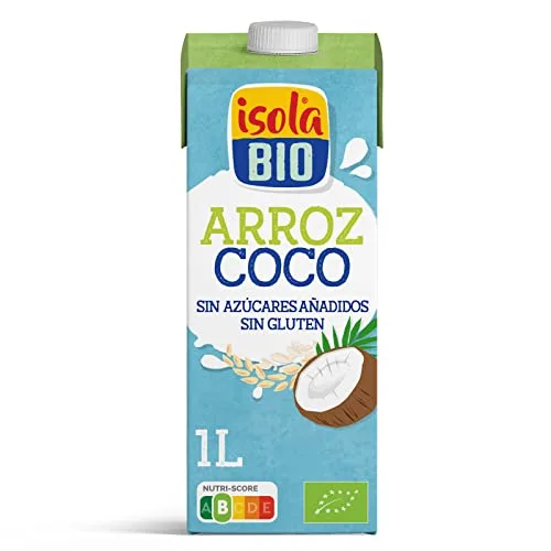 Isola Bio ▫️ Bebida Ecológica Vegetal de Arroz e Coco - Embalagem de 6 x 1 L 2