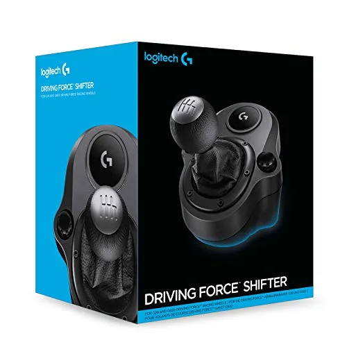 Logitech G ▫️ Driving Force Manete de mudanças para volantes de corrida G29 4