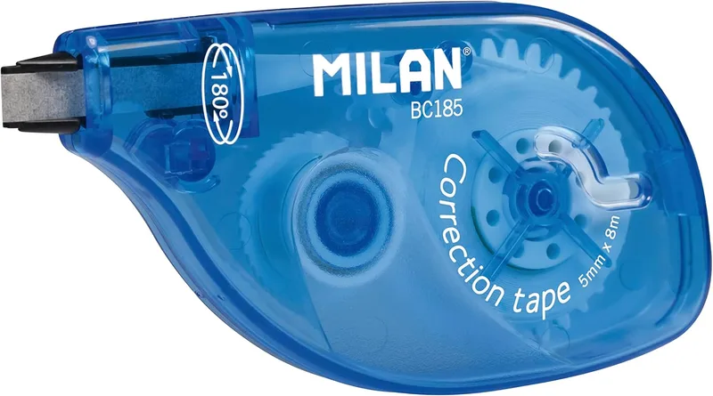 MILAN ▫️ ® Blister de fita corretora 5 mm x 8 m