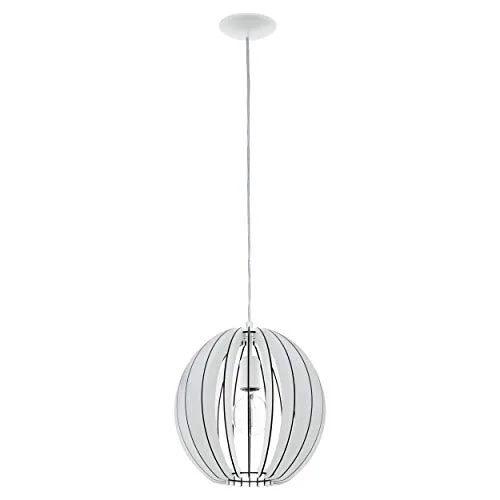 Eglo ▫️ Candeeiro suspenso de madeira Cossano, 1 luz, candeeiro suspenso 2