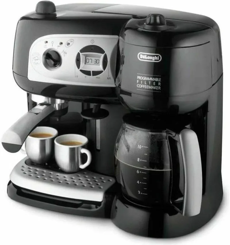 De'Longhi ▫️ BCO264.1 - Máquina de café combinada, 1750 W, 1,2 L, preto