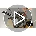 Artesa ▫️ Conjunto de fondue Artesà com prato giratório «Lazy Susan», panela de fondue em aço inoxidável com queimador, recipientes e utensílios, conjunto de 22 peças, preto 7