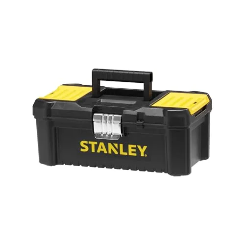 STANLEY ▫️ Caixa de ferramentas Essential, fechos metálicos, pega ergonómica, organizadores na tampa, tabuleiro removível - STST1-75515 2