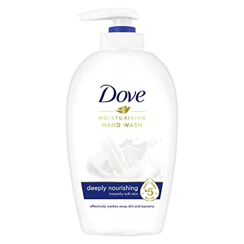 Dove ▫️ Sabonete Líquido para as Mãos com Hidratação Profunda e 5 Ingredientes Hidratantes para Todos os Tipos de Pele, Embalagem de 12 x 250 ml 3