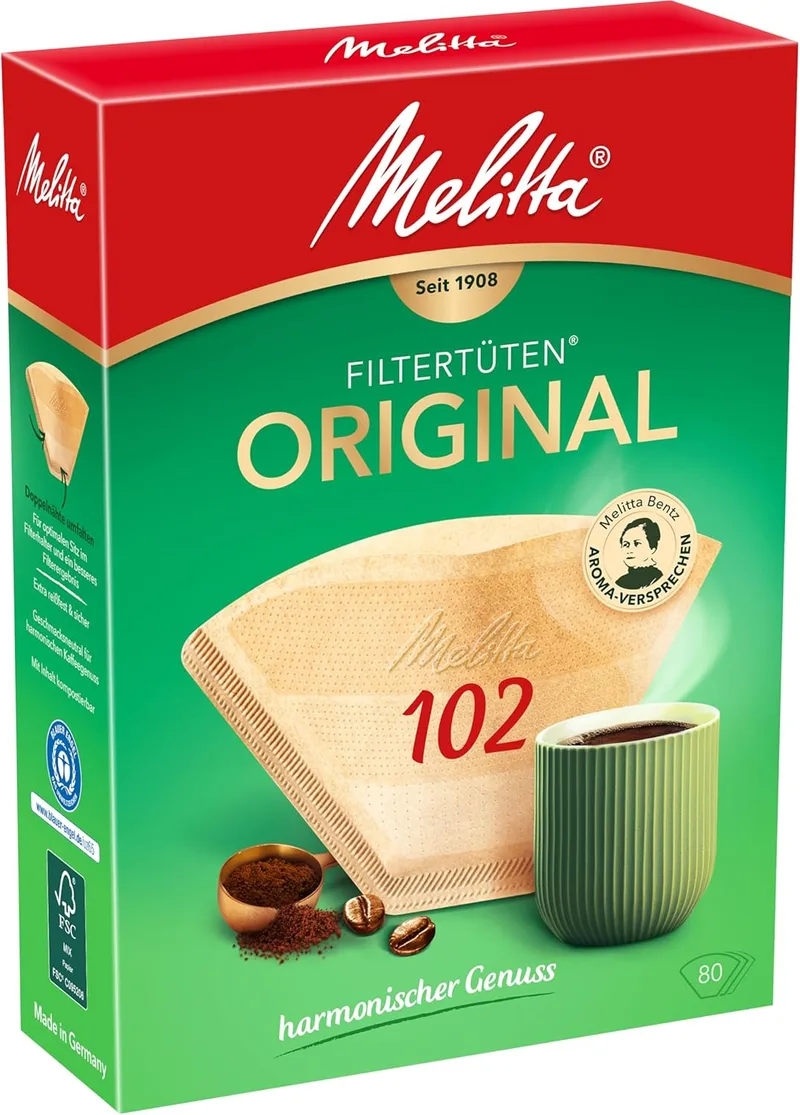 Melitta ▫️ Filtros de café 102/80