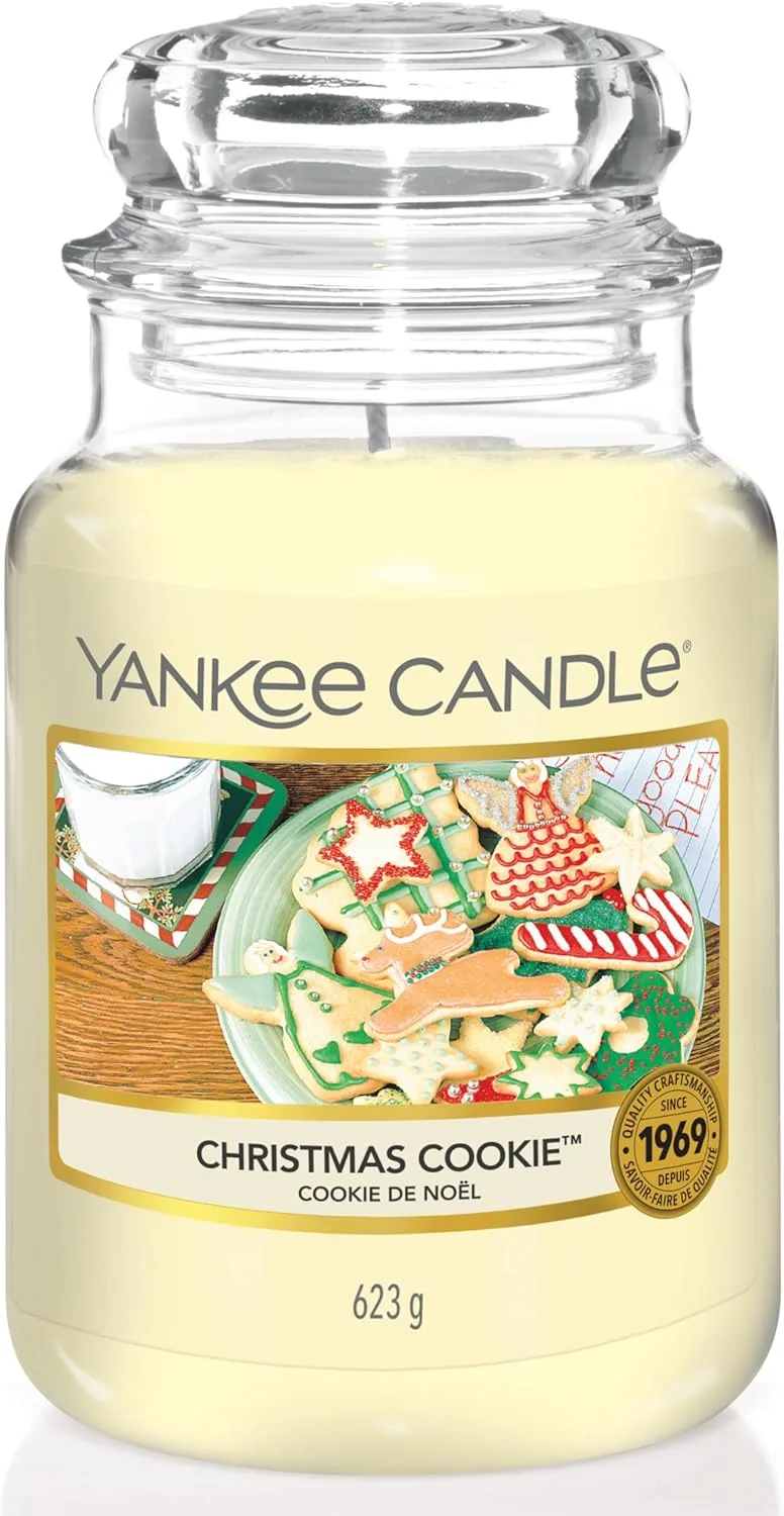 Yankee Candle ▫️ Vela Vanilla Cupcake em frasco grande : Velas de longa duração : até 150 horas : Presente perfeito para mulheres