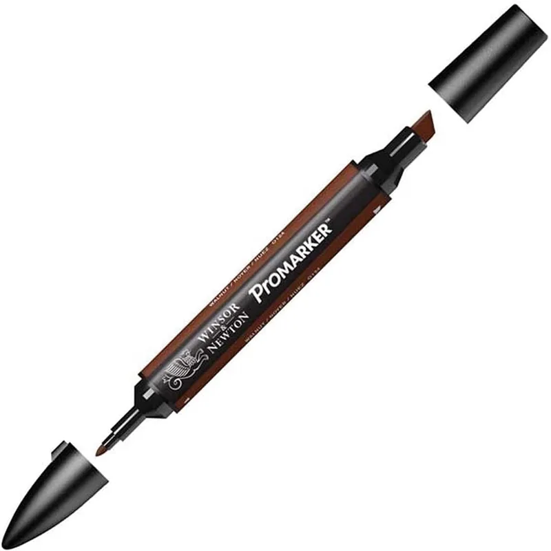 Winsor & Newton ▫️ Caneta marcadora ProMarker, Walnut (O124), castanha