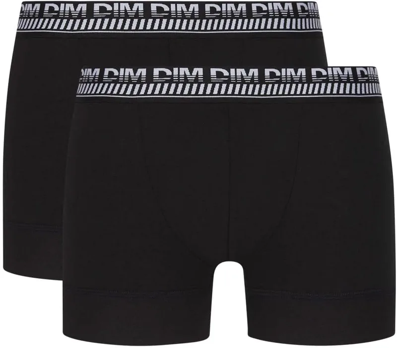 Dim ▫️ Conjunto de 2 boxers para homem em algodão elástico Stay and Fit Homem x2