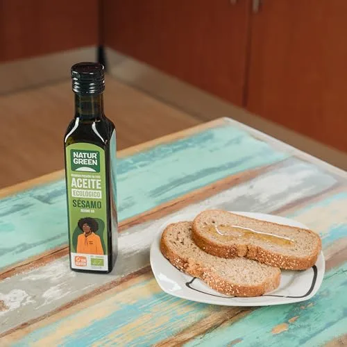 NaturGreen ▫️ Óleo de Sésamo Biológico de Primeira Prensagem (502278), 250 mililitros 3