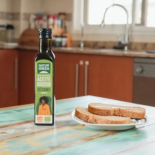 NaturGreen ▫️ Óleo de Sésamo Biológico de Primeira Prensagem (502278), 250 mililitros 4